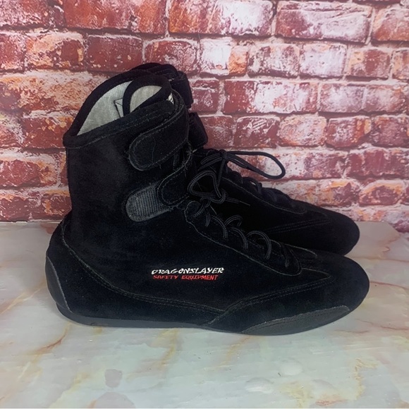 Extreme Racewear Other - Extreme Racewear Black Suede Polamide Fiber Lined Competition Racing Sho…